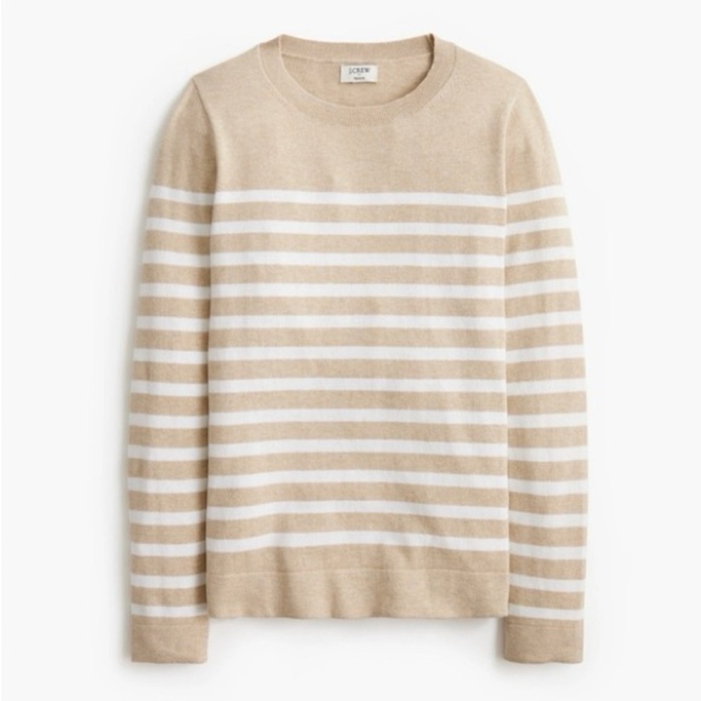 NWT J CREW TEDDIE STRIPED SWEATER ✨